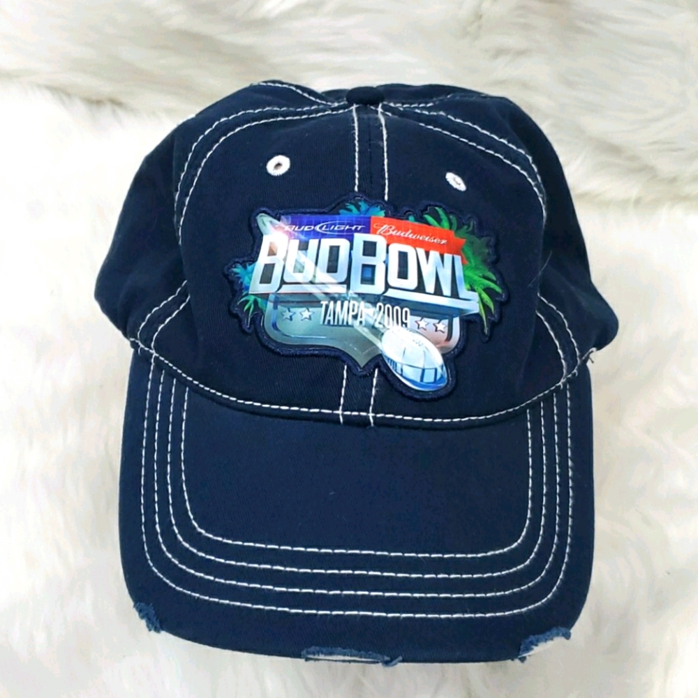 Budweiser Bud Light Bud Bowl Tampa  hat baseball